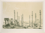 Persepolis. (Vue des ruines.)