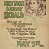 The New York Sunday herald. May day [...] May 5th 1895.