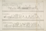 Darstellungen und Inschriften historischen Inhaltes aus dem Terrassentempel von Dêr-el Bah'eri in Ober-Aegypten, behandelnd vorzugsweise die im 17. Jahrhundert v. Chr. von Seiten der Königin Misaphris, Schwester Thutmosis III, nach Arabien entsendete Seeexpedition (ausgenommen die Opferliste e auf Taf. V und die auf Taf. VI, welche zwei Thebanischen Privatgräbern entnommen sind.)