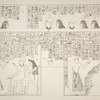 Darstellungen und Inschriften aus dem Grabe des Thebanischen Priesters Neferhotep, ausgenommen Taf. 40 b, welche Darstellung einem andern Thebanischen Grabe angehört.