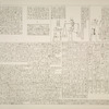 Darstellungen und Inschriften aus dem Tempel Ramses III in Medinet-Habu.