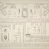 Darstellungen, vorzugsweise mythologischer Natur, Weihinschriften aus dem Tempel von Dendera, ausgenommen die Abbildungen der Nord- und Südschlange mit den dazu gehörigen Inschriften, welche sich an der Thür zur östlichen Colonnade des zweiten Tempelhofes von Philae befinden.