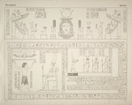 Darstellungen, vorzugsweise mythologischer Natur, Weihinschriften aus dem Tempel von Dendera, ausgenommen die Abbildungen der Nord- und Südschlange mit den dazu gehörigen Inschriften, welche sich an der Thür zur östlichen Colonnade des zweiten Tempelhofes von Philae befinden.