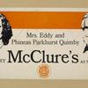 Mrs. Eddy and Phineas Parkhurst Quimby in the February McClure's.