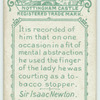Sir Isaac Newton.