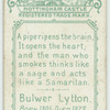Lord Lytton.