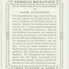 Marie Antoinette.