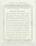 Dante's Beatrice.
