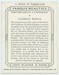 Lucrezia Borgia.