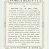 Louise de la Valliere.