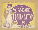 The leading magazine of fashion. Standard delineator March number.