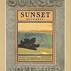 Sunset. Sunset November.