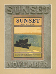 Sunset. Sunset November.
