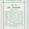 Joe Jeanette