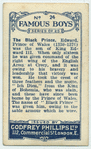 The Black Prince.