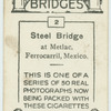 Steel Bridge at Metlac, Ferrocarril, Mexico.