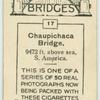 Chaupichaca Bridge.