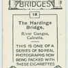 The Hardinge Bridge, River Ganges, India.
