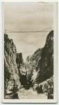 Royal Gorge Bridge across Canadian Rockies.