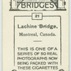 Lachine Bridge, Montreal, Canada.