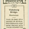 Vicksburg Bridge, Mississippi.