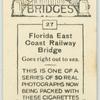 Florida East Coast Railway Bridge.