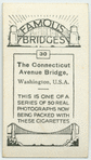 The Connecticut Avenue Bridge, Washington.
