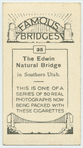 The Edwin natural bridge.