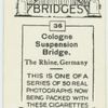 Colgone Suspension Bridge.