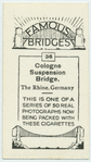 Colgone Suspension Bridge.