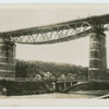 Isartel Bridge over River Isar, Bavaria.