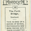 The Forth Bridge, Scotland.