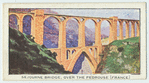 Sejourne Bridge over the Pedrouse (France).