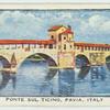 Ponte Sul Ticino, Pavia, Italy.