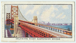 Delaware River Suspension Bridge.