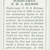 Flight-Lieut. P. W. S. Bulman.