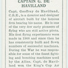 Captain G. De Havilland.