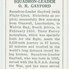 Squadron-Leader O.R. Gayford.
