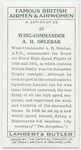 Wing-Commander A. H. Orlebar.