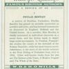 Phyllis Bentley.