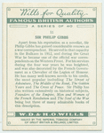 Sir Philip Gibbs.