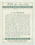 A. S. M. Hutchinson.