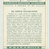 Sir Arthur Quiller-Couch.