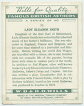 Lady Eleanor Smith.