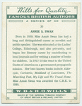 Annie S. Swan.