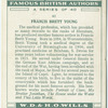 Francis Brett Young.