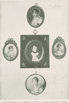 Reduced photographs of the ivory miniatures, with their corresponding numbers in this catalogue