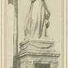 The statue of the Empress Josephine at Fort de France, Martinique, erected by her grandson Napoleon III