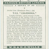 T. S. S. "Caledonia".