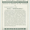 R. M. S. "Berengaria".